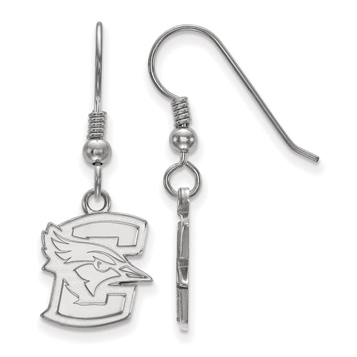 SS Creighton University Small Dangle Bluejay Earrings