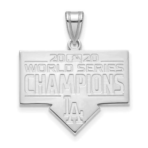 SS 2020 World Series Champions Los Angeles Dodgers Large Pendant