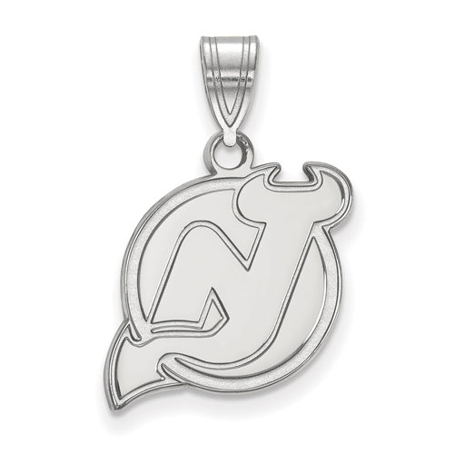 14kw NHL New Jersey Devils Medium Pendant