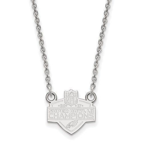 SS Phila Eagles Super Bowl LII Champions Small Necklace