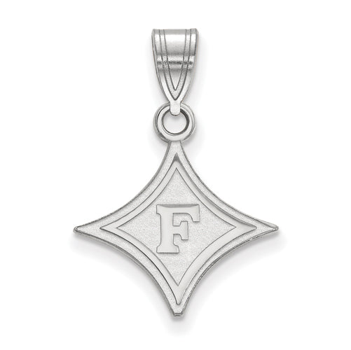 SS F Logo Furman University Medium Pendant