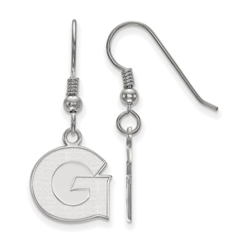 SS Georgetown University Small Dangle Earrings