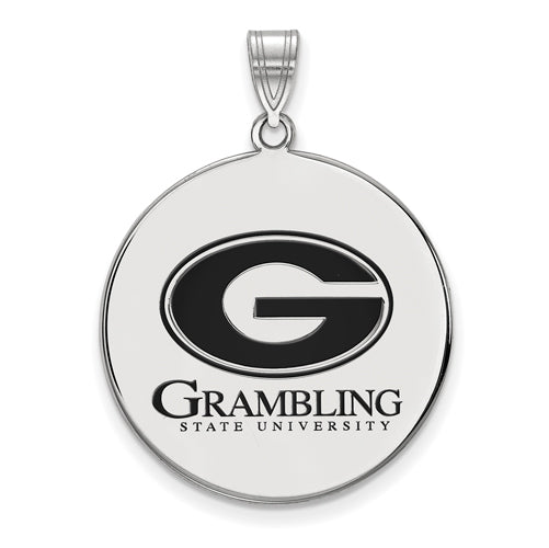 SS Grambling State University XL Enamel Disc Pendant