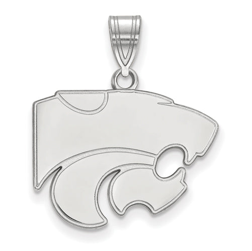 14kw Kansas State University Medium Wildcat Pendant