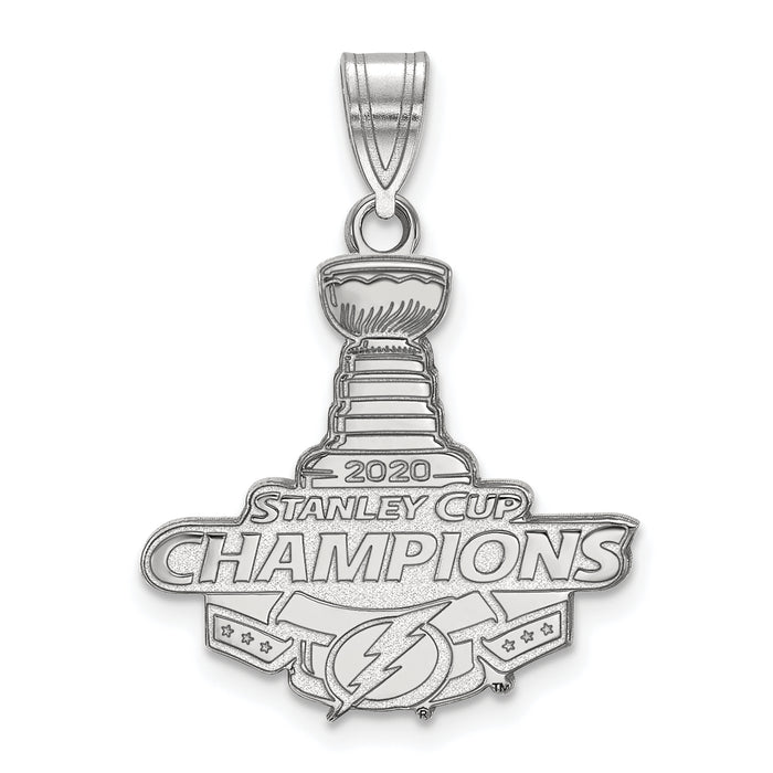 SS 2020 Stanley Cup Champions Tampa Bay Lightning Large Pendant