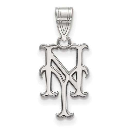 SS MLB  New York Mets Medium Cap Logo Pendant