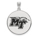 SS Middle Tennessee State U XL Enamel Disc Pendant