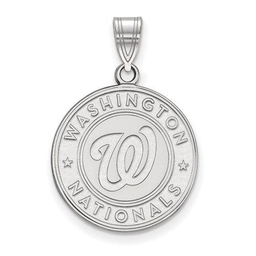 SS MLB  Washington Nationals Large Logo Pendant