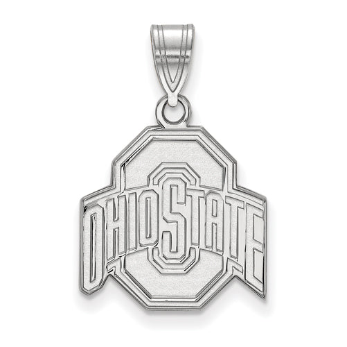 10kw Ohio State U Medium Buckeyes Logo Pendant