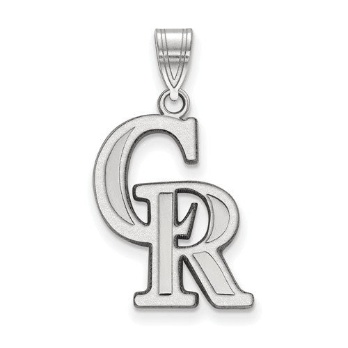 SS MLB  Colorado Rockies Large Pendant