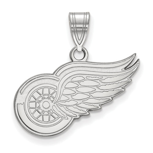 14kw NHL Detroit Red Wings Medium Pendant