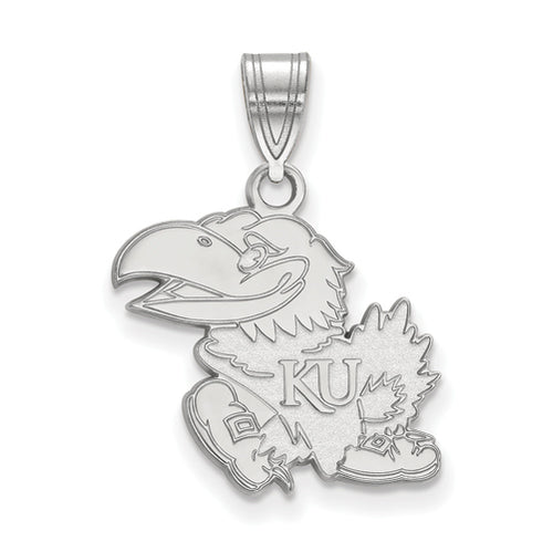 SS University of Kansas Medium Jayhawk Pendant