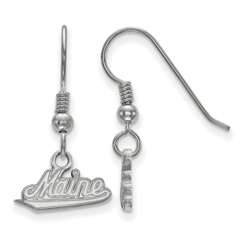 SS University of Maine Small Dangle Earrings