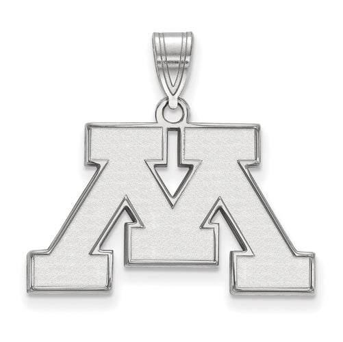 10kw University of Minnesota Medium Letter M Pendant