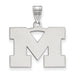 10kw University of Michigan Medium Logo Pendant