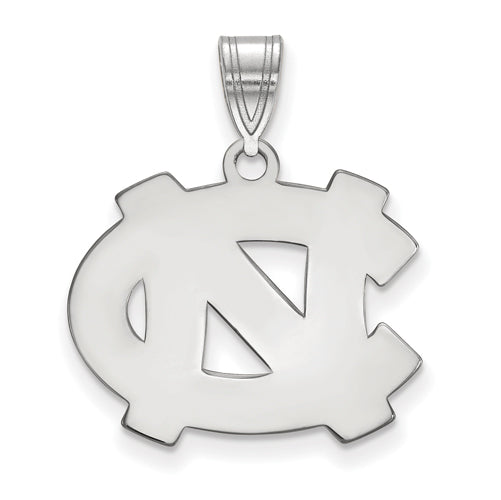 SS University of North Carolina Medium NC Logo Pendant