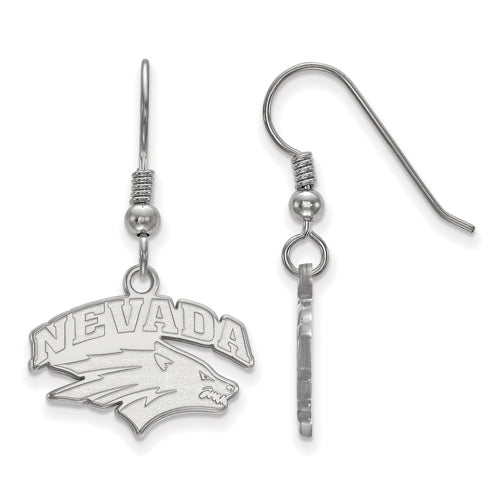 SS University of Nevada Small Dangle Wolf Pack Earrings