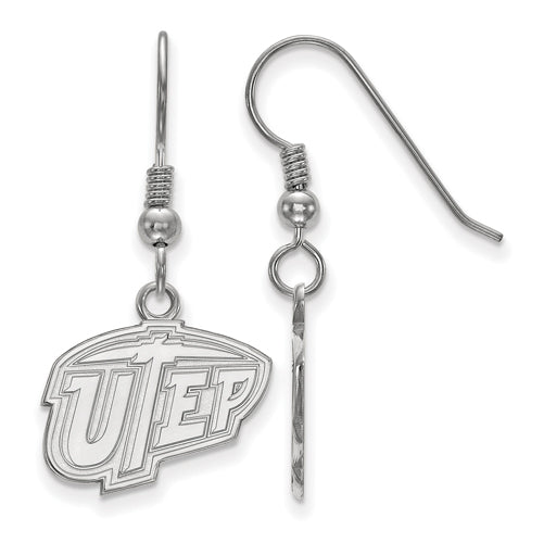 SS The University of Texas at El Paso Small UTEP Dangle Earrings