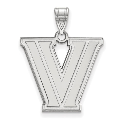 10kw Villanova University Large Letter V Pendant