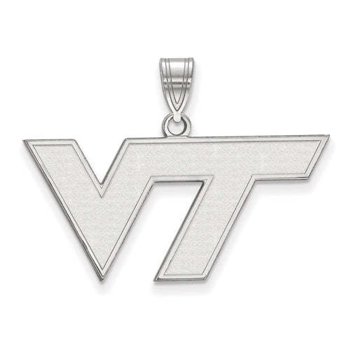 14kw Virginia Tech Medium VT Logo Pendant
