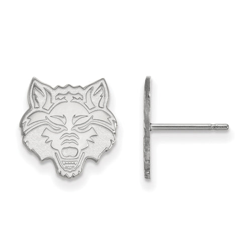 10kw Arkansas State University Small Post Earrings