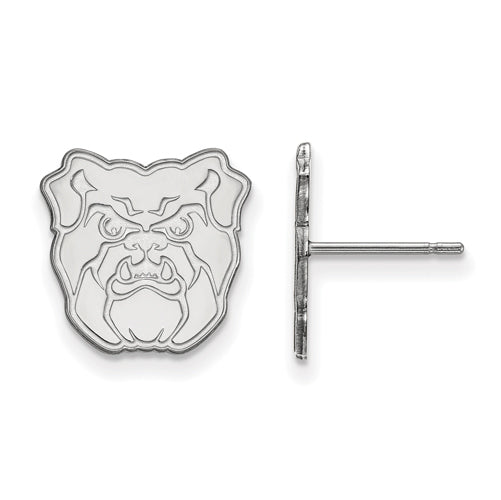 14kw Butler University Small Bulldog Post Earrings