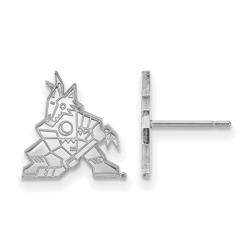 10kw NHL Arizona Coyotes Small Post Earrings