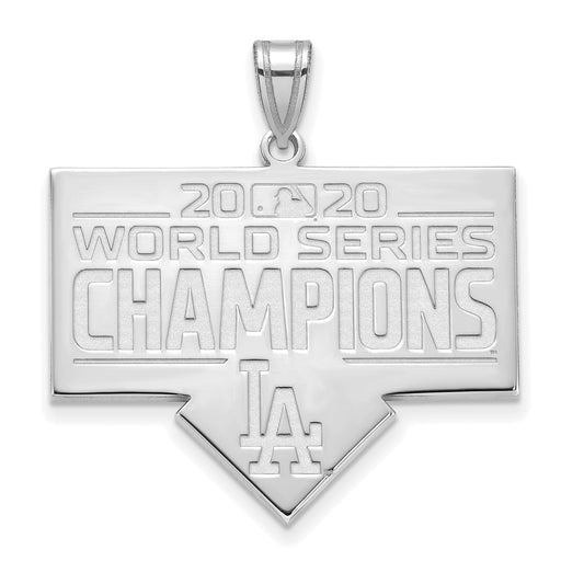SS 2020 World Series Champions Los Angeles Dodgers Extra Large Pendant