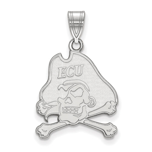 14kw East Carolina University Large Pirates Pendant