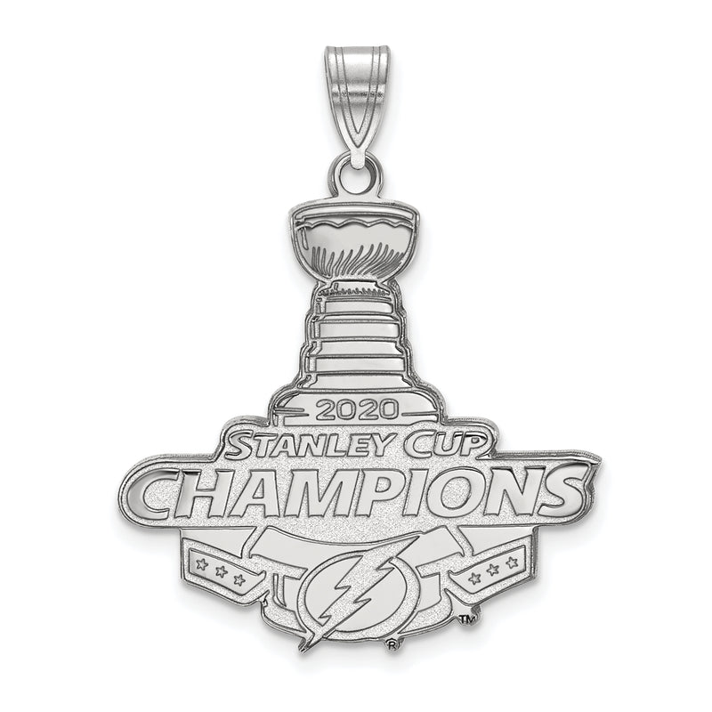 SS 2020 Stanley Cup Champions Tampa Bay Lightning Extra Large Pendant