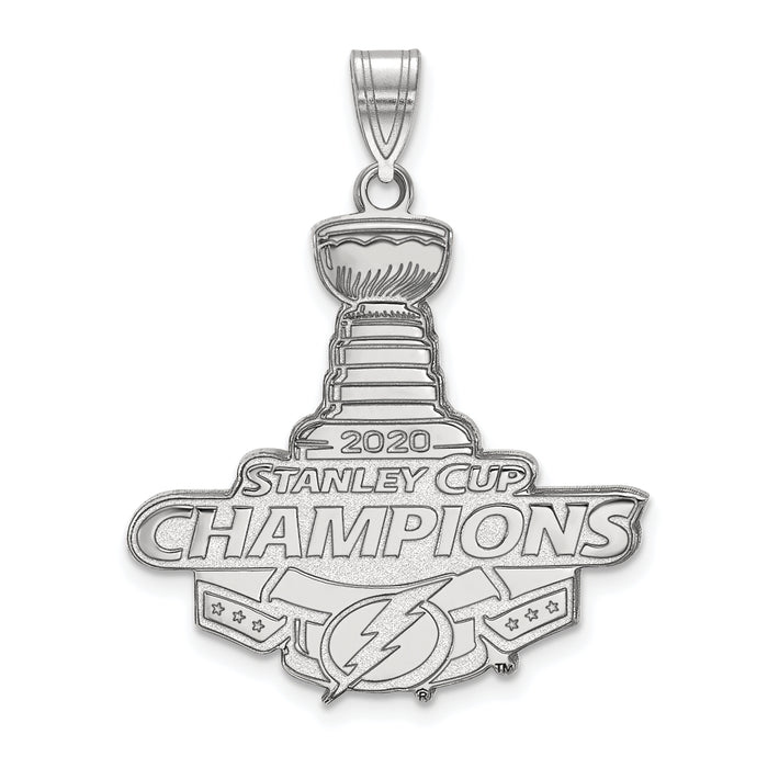 SS 2020 Stanley Cup Champions Tampa Bay Lightning Extra Large Pendant