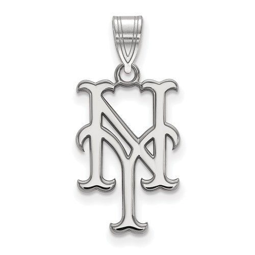 SS MLB  New York Mets Large Cap Logo Pendant