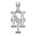 SS MLB  New York Mets Large Cap Logo Pendant