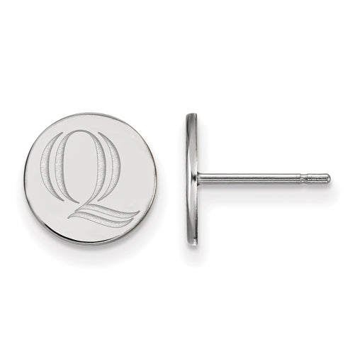 Sterling Silver Quinnipiac University XS Post Earrings