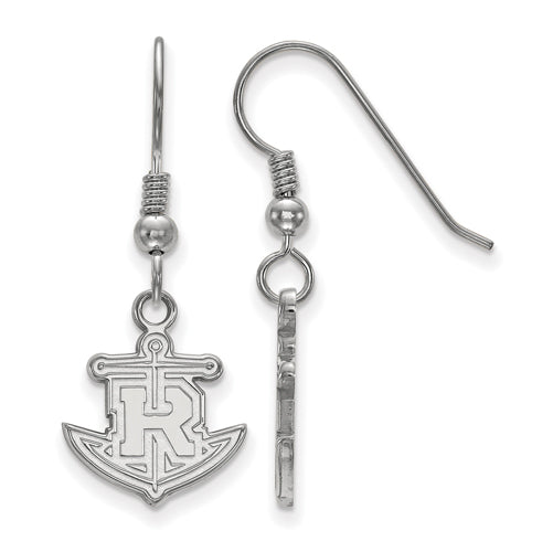 SS Rollins College Small Dangle Anchor Earrings