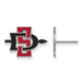 14kw San Diego State Univ Small Post Earrings