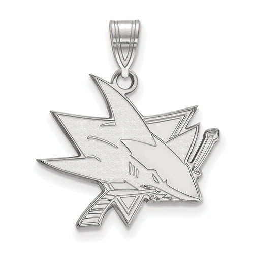 SS NHL San Jose Sharks Large Pendant