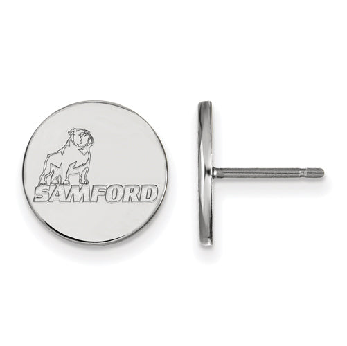 14kw Samford University Small Post Earrings