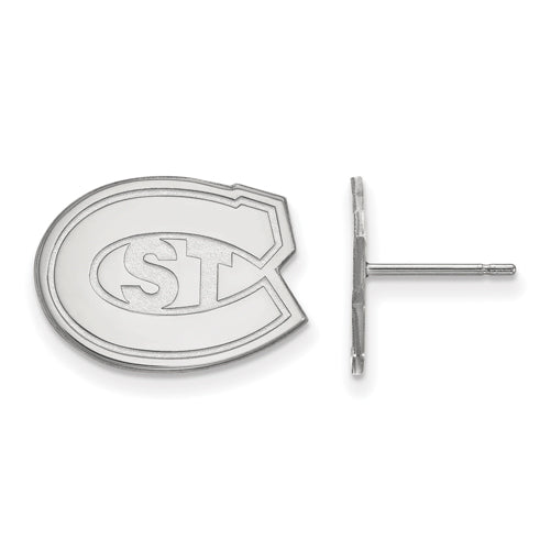 14kw St. Cloud State Small Post Logo Earrings