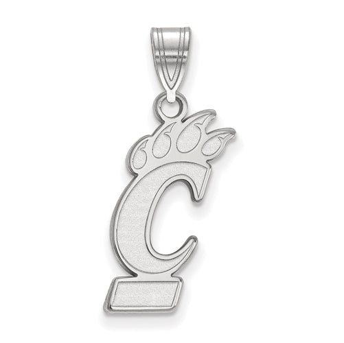 14kw University of Cincinnati Large Bearcats Logo Pendant