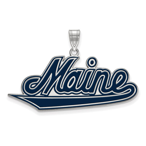 SS University of Maine XL Enamel Pendant