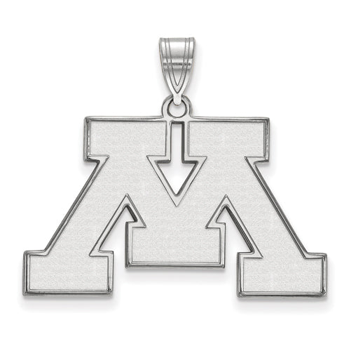 SS University of Minnesota Large Letter M Pendant