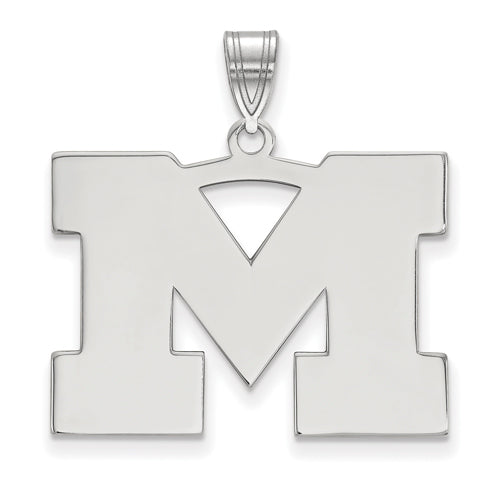 SS University of Michigan Large Letter M Pendant