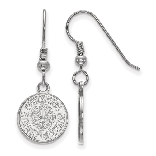 SS U of Louisiana at Lafayette Small Dangle Earrings