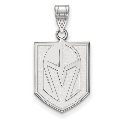 Sterling Silver Vegas Golden Knights Large Pendant