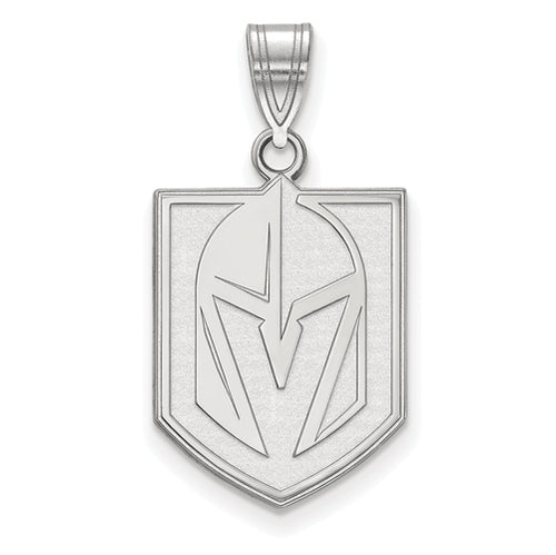 Sterling Silver Vegas Golden Knights Large Pendant