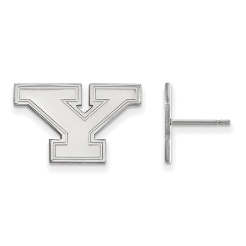 14kw Youngstown State University Small Post Earrings