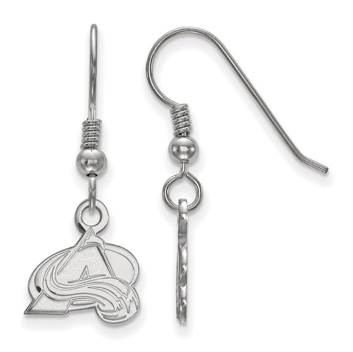 SS NHL Colorado Avalanche XS Dangle Earrings