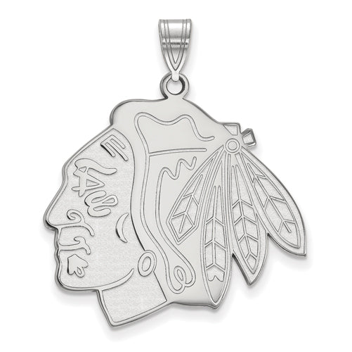 SS NHL Chicago Blackhawks XL Logo Pendant