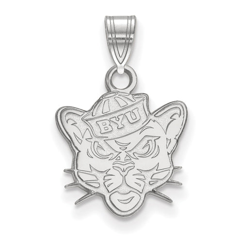 14kw Brigham Young University Small Cougar Pendant